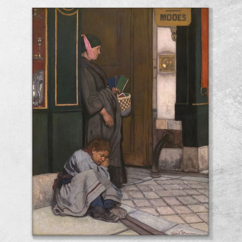 Betteln Toleriert Alfred Stevens