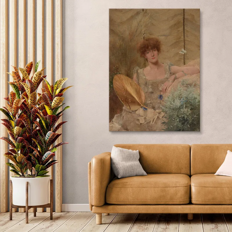 Fedora-Porträt Von Sarah Bernhardt Alfred Stevens