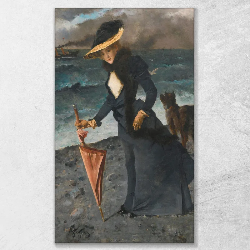 Der Sturm Alfred Stevens
