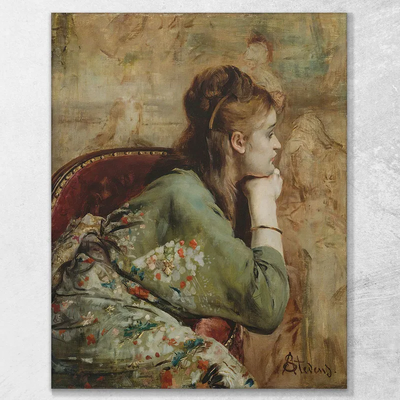 Meditation Alfred Stevens