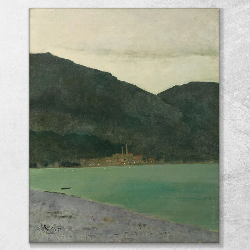 Barbilla Casi De Noche  Alfred Stevens