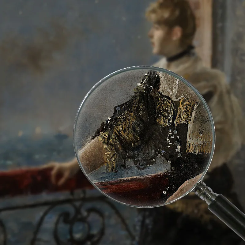 Luz De La Luna Alfred Stevens