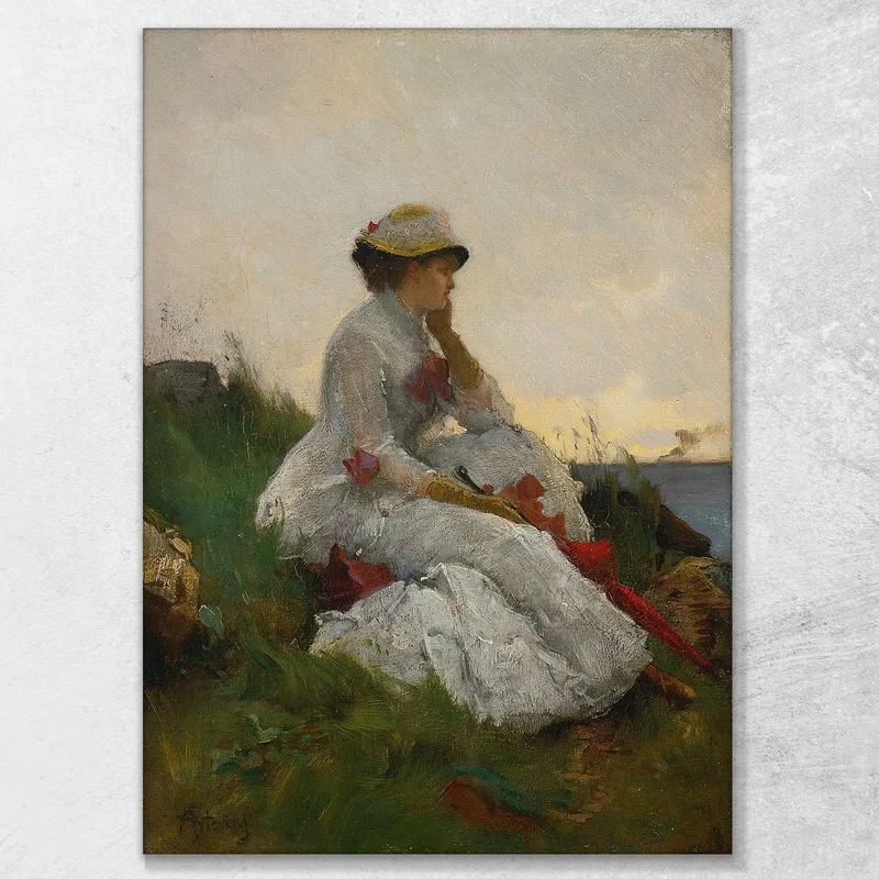 Pensativo Alfred Stevens