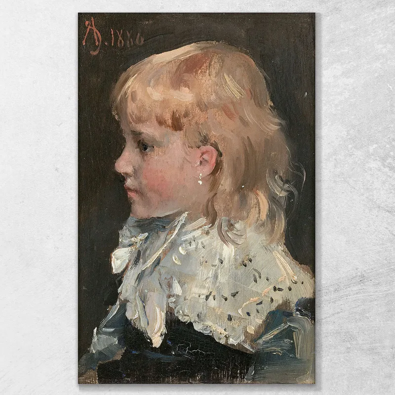 Retrato De Alicia Gamby Alfred Stevens