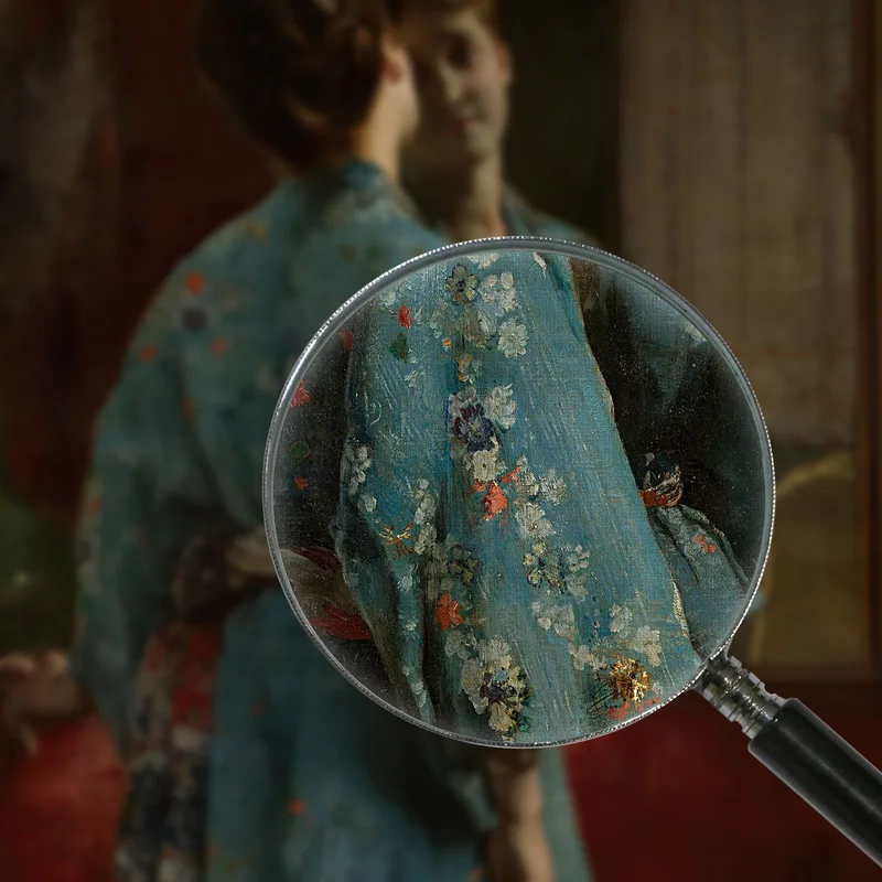 La Túnica Japonesa Alfred Stevens