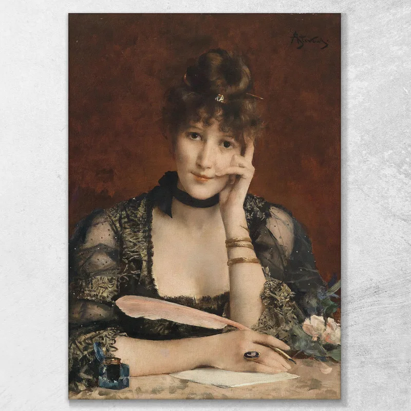 Der Buchstabe Alfred Stevens