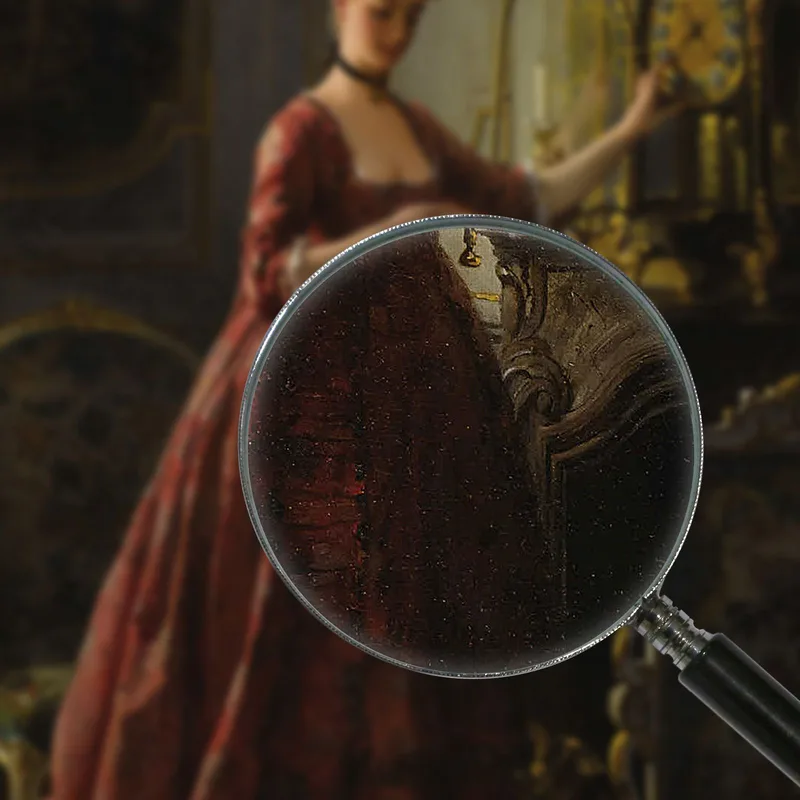 Dar Cuerda Al Reloj Del Manto Alfred Stevens