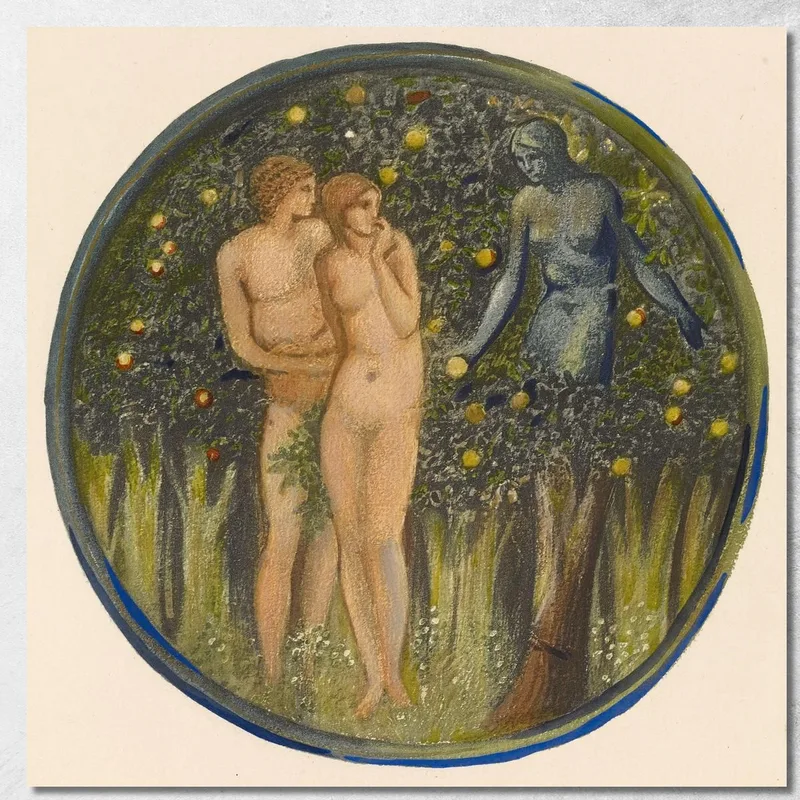 Lengua De Víbora Sir Edward Coley Burne-Jones cuadro en lienzo