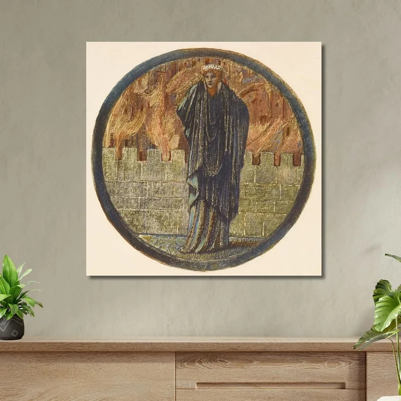 Las Lágrimas De Helen Sir Edward Coley Burne-Jones