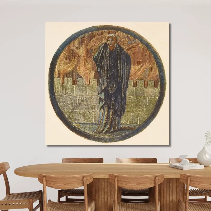 Las Lágrimas De Helen Sir Edward Coley Burne-Jones