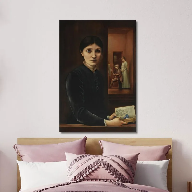 Portrait De Georgiana Burne-Jones Sir Edward Coley Burne-Jones