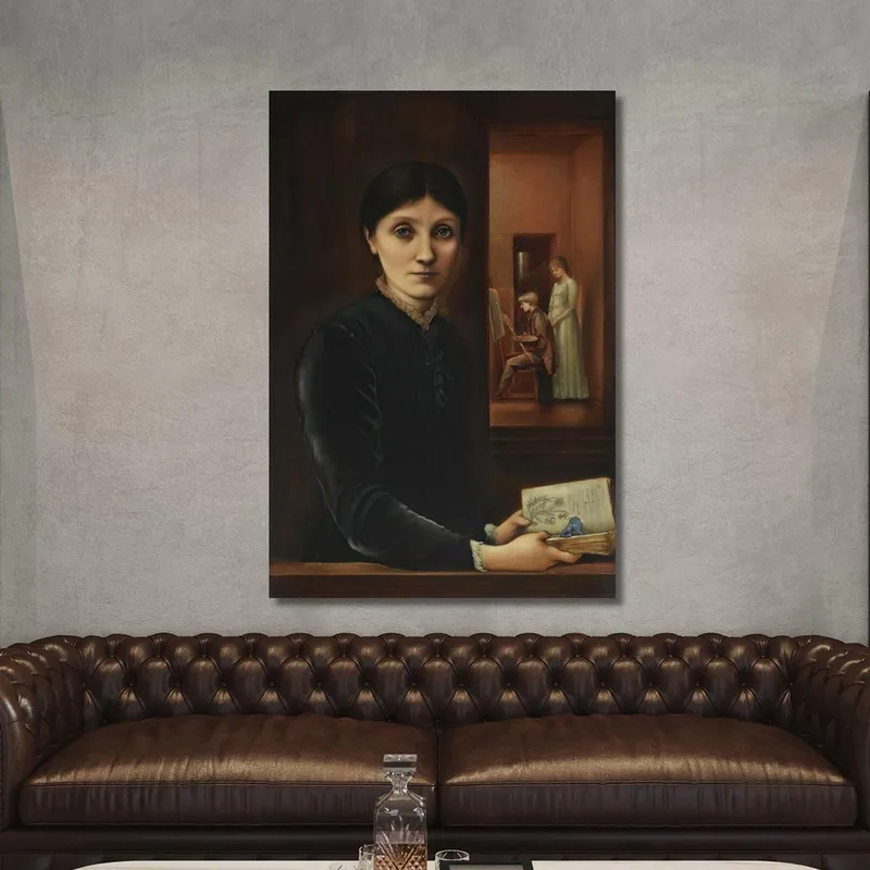 Portrait De Georgiana Burne-Jones Sir Edward Coley Burne-Jones