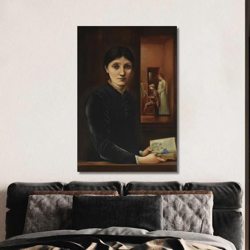 Portrait De Georgiana Burne-Jones Sir Edward Coley Burne-Jones