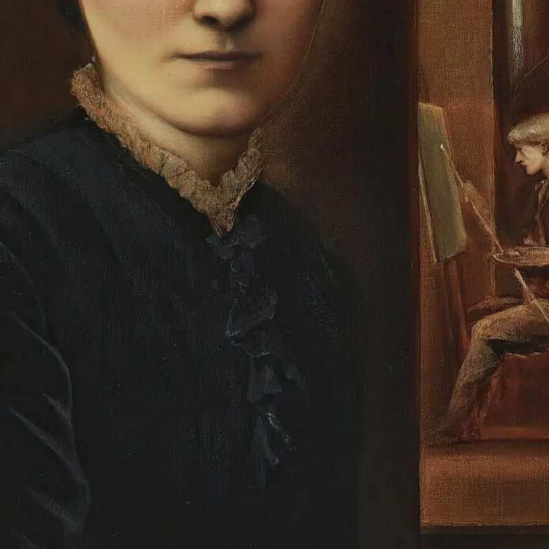 Portrait De Georgiana Burne-Jones Sir Edward Coley Burne-Jones