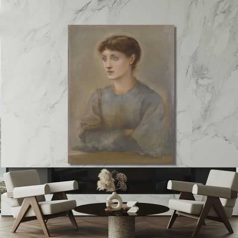 Portrait De La Fille De L'Artiste Margaret Sir Edward Coley Burne-Jones
