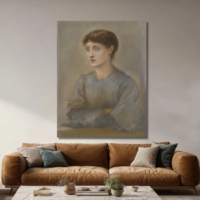 Portrait De La Fille De L'Artiste Margaret Sir Edward Coley Burne-Jones