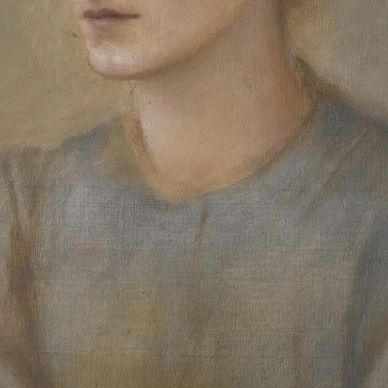 Portrait De La Fille De L'Artiste Margaret Sir Edward Coley Burne-Jones