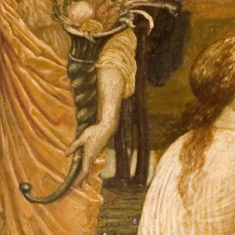 Psyche An Den Schreinen Von Juno Und Ceres Sir Edward Coley Burne-Jones