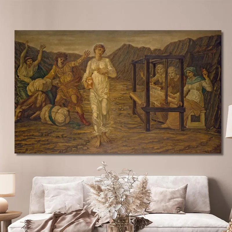 Psyche Stellt Sich Der Aufgabe Der Venus Sir Edward Coley Burne-Jones
