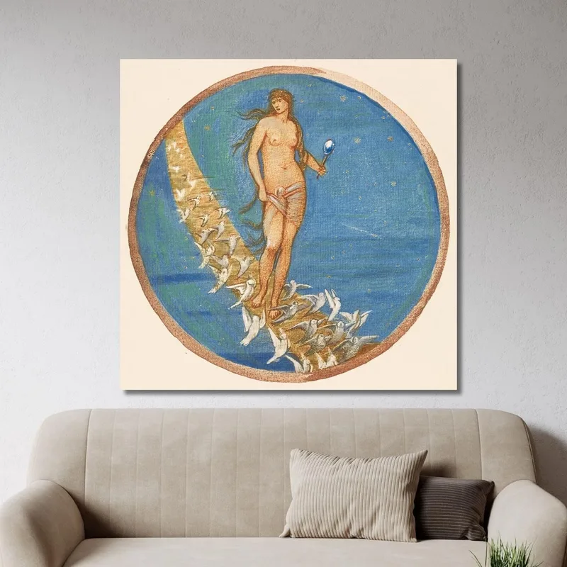 Rose Of Heaven Sir Edward Coley Burne-Jones