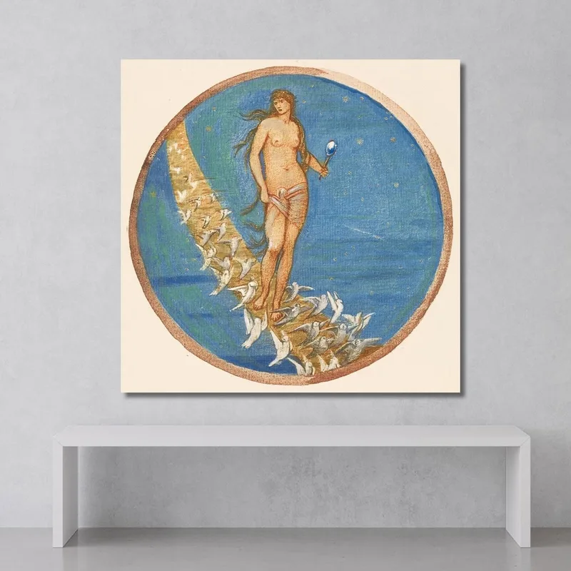 Rose Of Heaven Sir Edward Coley Burne-Jones