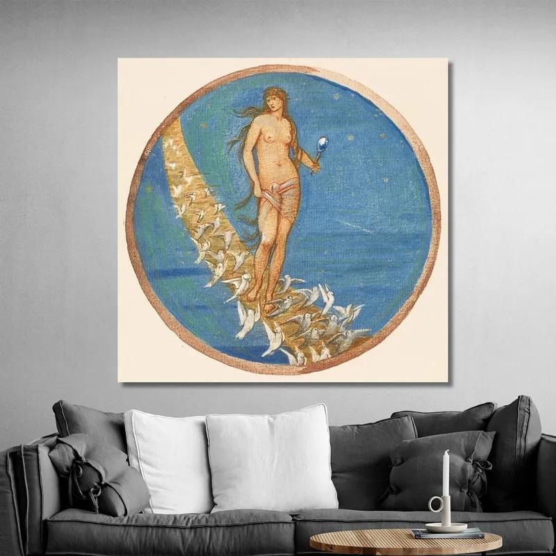 Rose Of Heaven Sir Edward Coley Burne-Jones