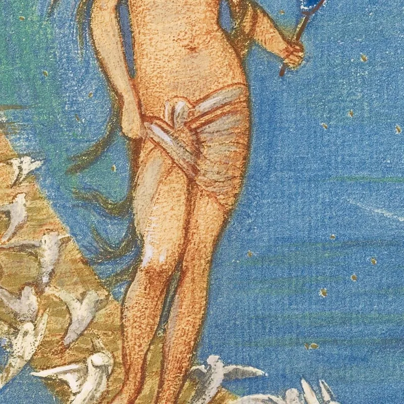 Rose Of Heaven Sir Edward Coley Burne-Jones