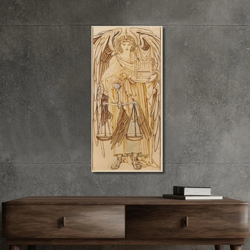 Les Anges Des Trônes De La Hiérarchie Sir Edward Coley Burne-Jones