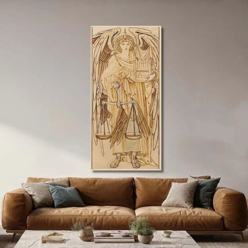 Les Anges Des Trônes De La Hiérarchie Sir Edward Coley Burne-Jones