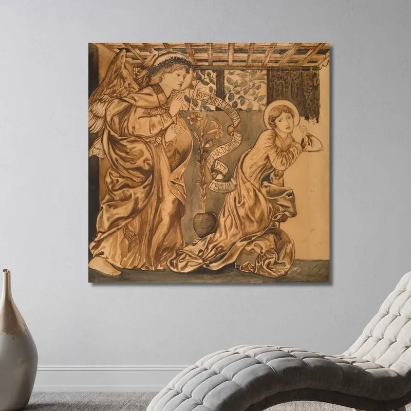 Die Verkündigung Sir Edward Coley Burne-Jones