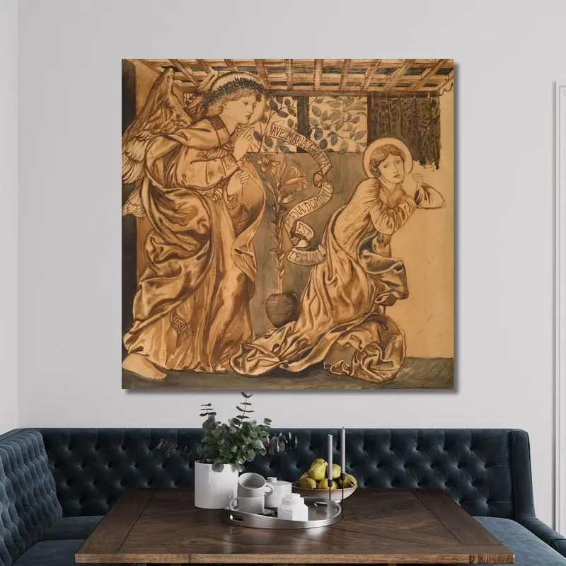Die Verkündigung Sir Edward Coley Burne-Jones