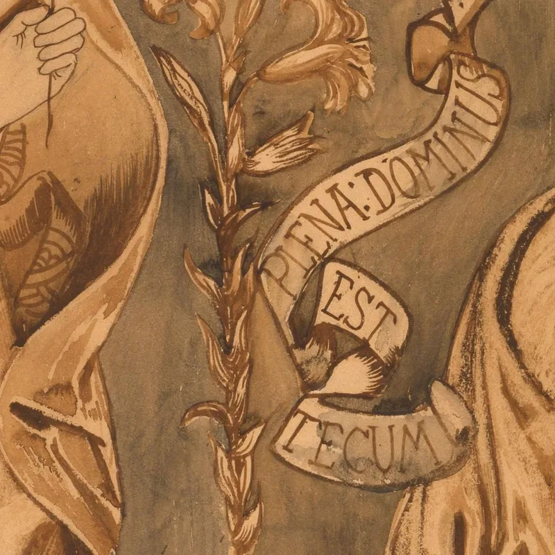 Die Verkündigung Sir Edward Coley Burne-Jones