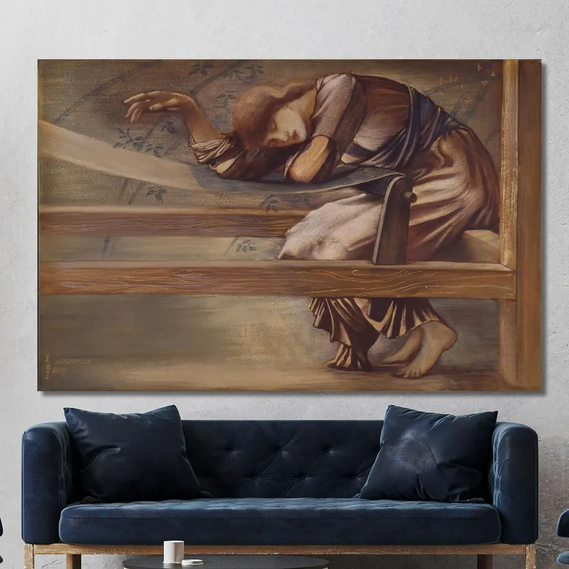 La Série Briar Rose Étude Pour La Cour Du Jardin 2 Sir Edward Coley Burne-Jones