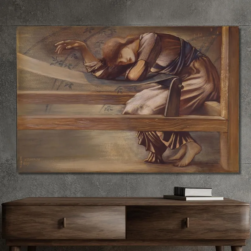 La Série Briar Rose Étude Pour La Cour Du Jardin 2 Sir Edward Coley Burne-Jones
