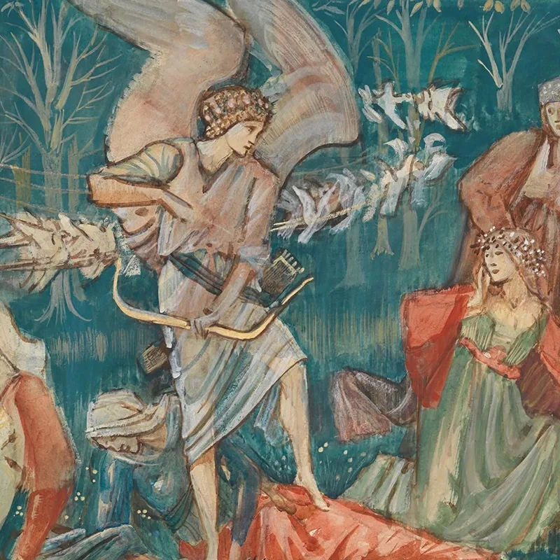El Paso De Venus Sir Edward Coley Burne-Jones
