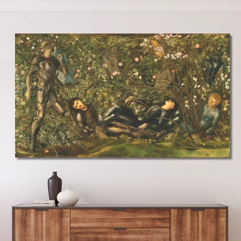 Le Prince Entrant Dans Le Bois De Bruyère Sir Edward Coley Burne-Jones