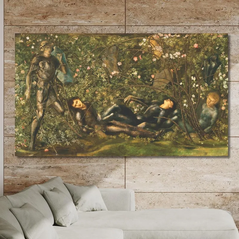 Le Prince Entrant Dans Le Bois De Bruyère Sir Edward Coley Burne-Jones