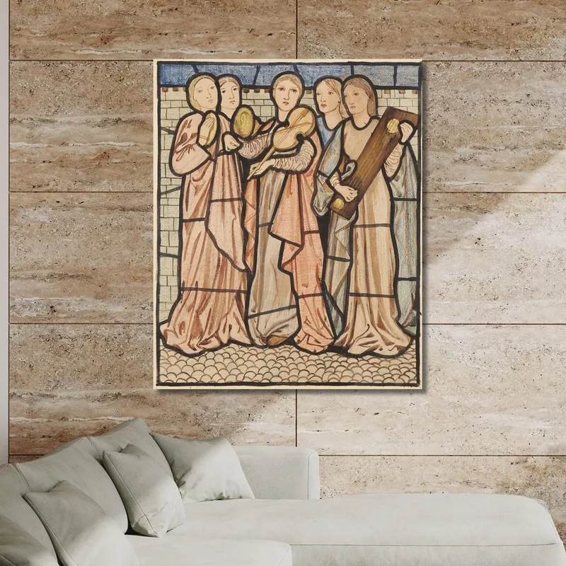 The Song Of Solomon I Charge You O Daughters Of Jerusalem Sir Edward Coley Burne-Jones