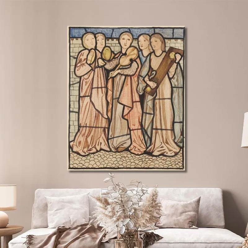 The Song Of Solomon I Charge You O Daughters Of Jerusalem Sir Edward Coley Burne-Jones