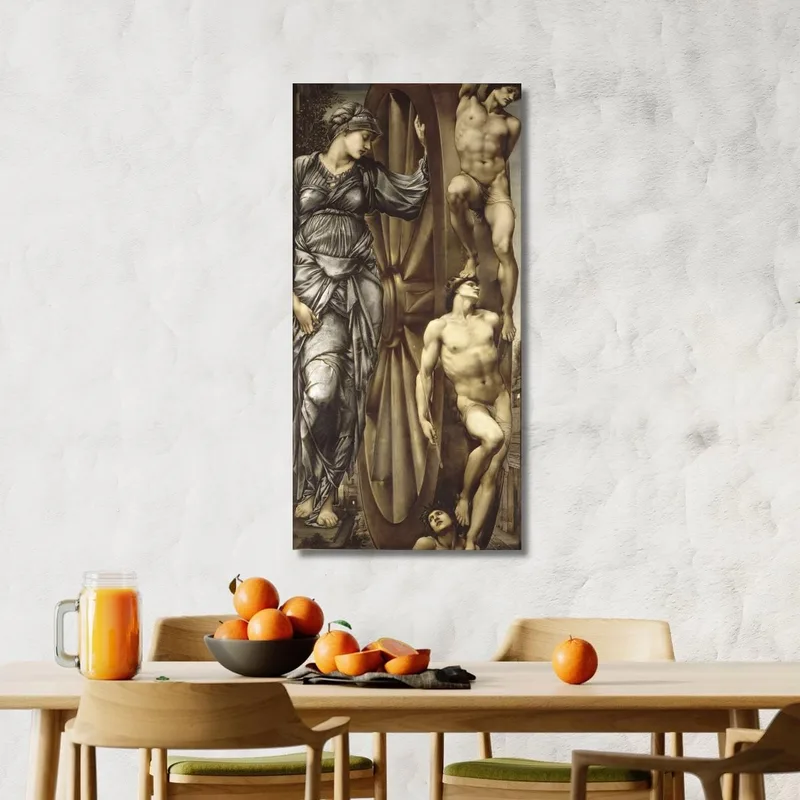 La Ruota Della Fortuna Sir Edward Coley Burne-Jones