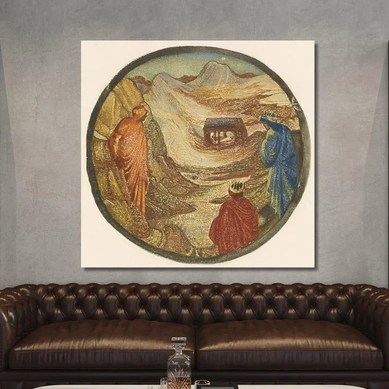 La Joie Du Voyageur Sir Edward Coley Burne-Jones