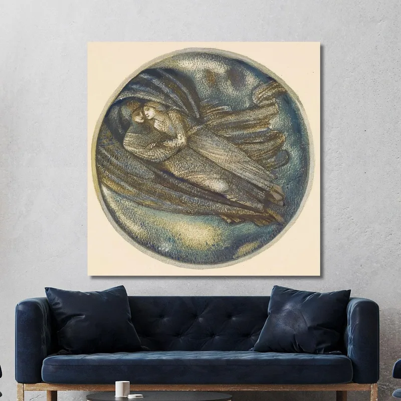 Con El Viento Sir Edward Coley Burne-Jones