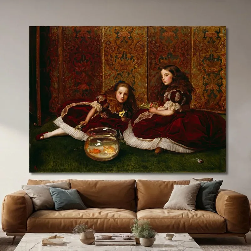 Leisure Hours Sir John Everett Millais