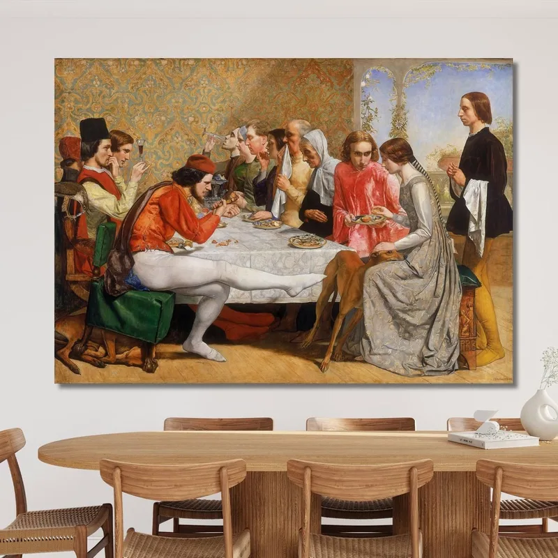 Lorenzo Und Isabella Sir John Everett Millais
