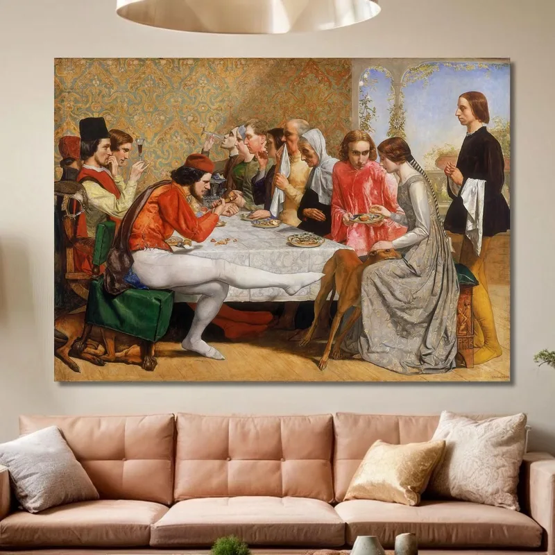 Lorenzo Und Isabella Sir John Everett Millais
