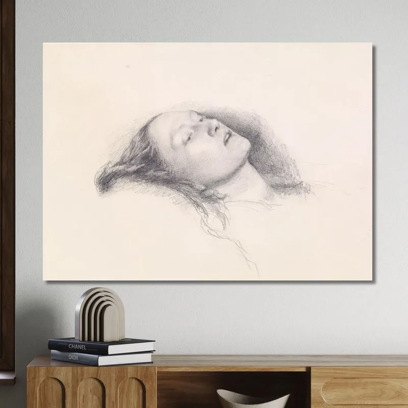 Ophelia – Studio Della Testa Sir John Everett Millais