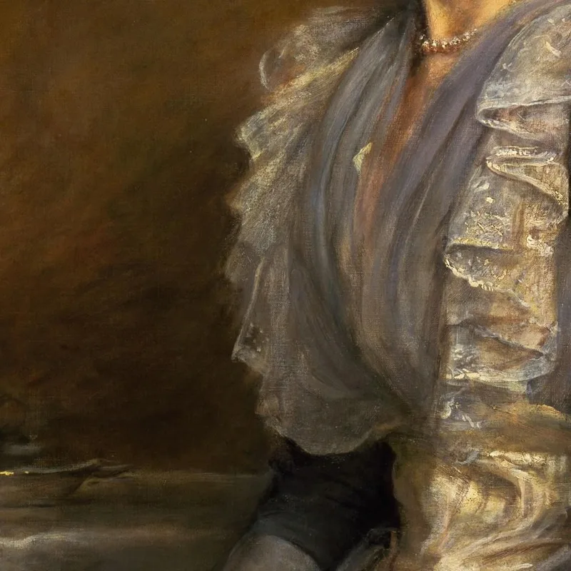 Retrato De Mary Endicott (Fallecida En 1957) Sra. Joseph Chamberlain Sir John Everett Millais