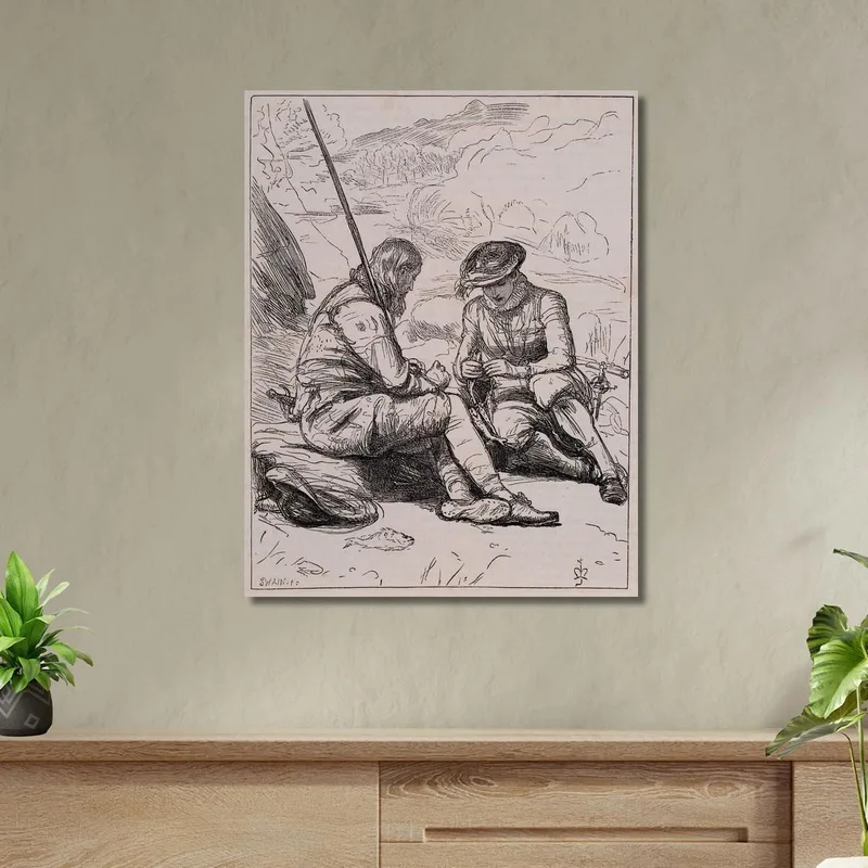 Die Angler Der Dove – Stansbury Und Felton Sortieren Die Beute Sir John Everett Millais