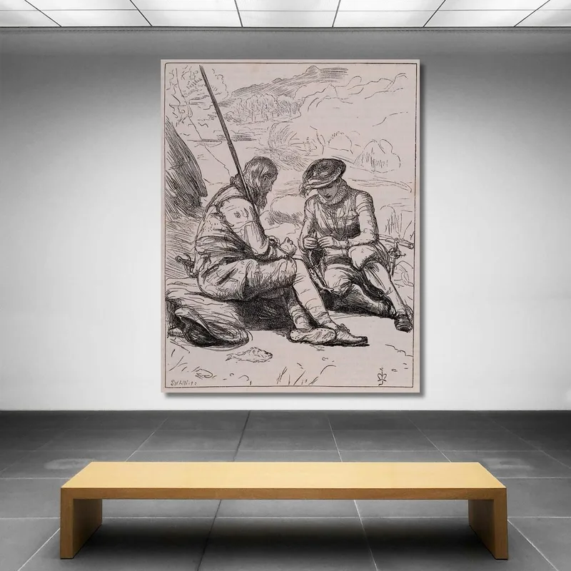 Die Angler Der Dove – Stansbury Und Felton Sortieren Die Beute Sir John Everett Millais