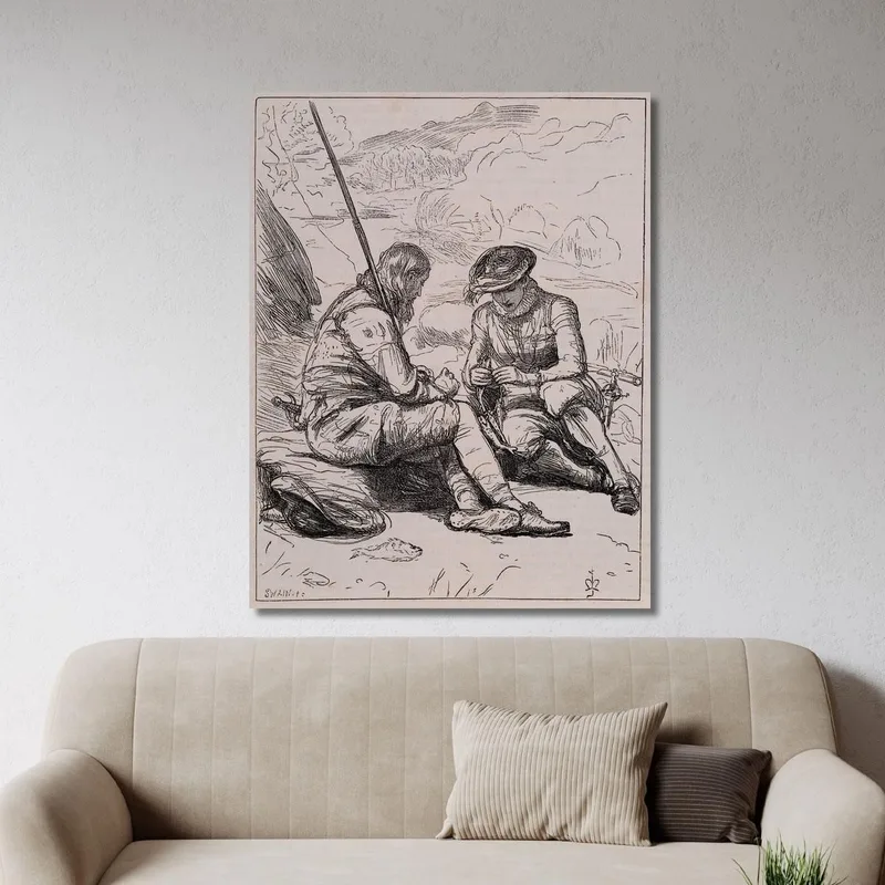 Die Angler Der Dove – Stansbury Und Felton Sortieren Die Beute Sir John Everett Millais